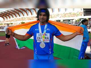 Neeraj Chopra wins silver medal in World Athletics Championships