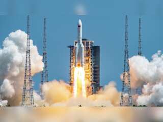 China launches second space station module