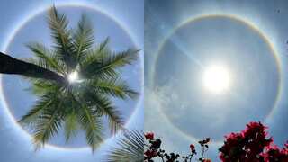 Rainbow-coloured sun halo in India's Dehradun leaves internet awe-struck. Take a look!