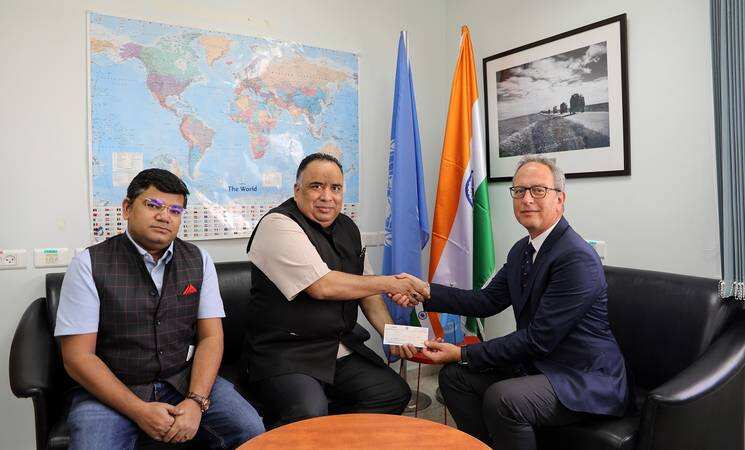 India reaches out to Palestine on refugees, projects