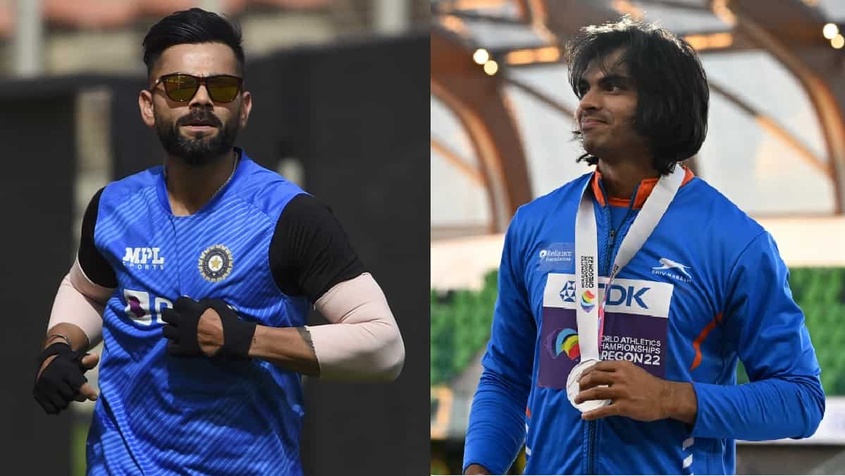 'We are proud': Virat Kohli reacts as Neeraj Chopra claims historic silver at World Athletics Championships 'We are proud': Virat Kohli reacts as Neeraj Chopra claims historic silver at World Athletics Championships
