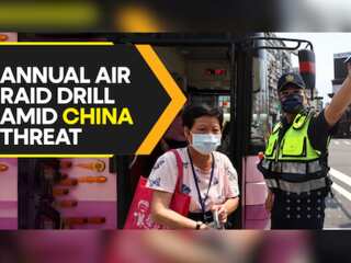 Shut down in Taiwan for annual air raid drill to prepare for possible Chinese invasion