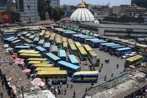 Bus plunges into Kenyan river valley, 34 people dead - Reports
