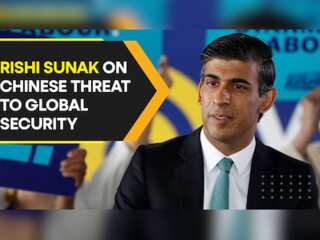 UK PM aspirant Rishi Sunak vows to get tough on China if elected PM