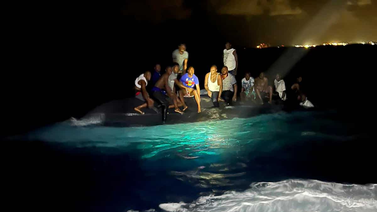 At least 17 suspected Haitian migrants die off Bahamas coast after boat capsizes