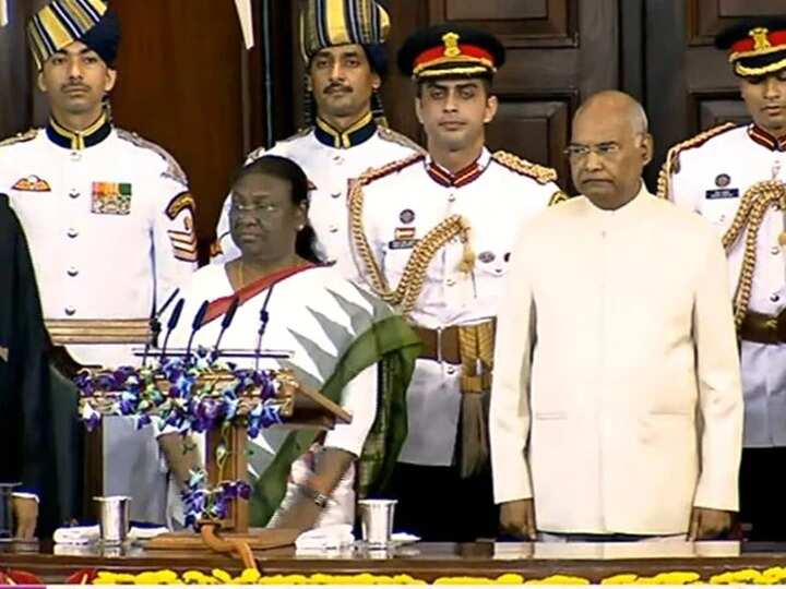 Droupadi Murmu takes oath as India's 15th President