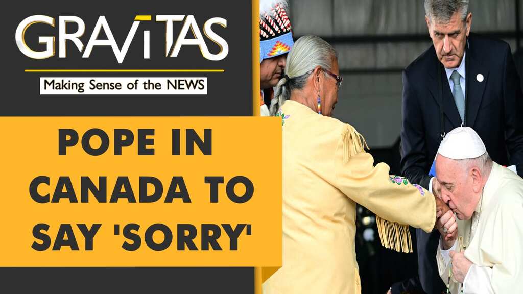 Gravitas: Pope arrives in Canada on 'pilgrimage of penance'