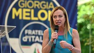 Rape video posted by Italian PM hopeful Giorgia Meloni deleted by Twitter