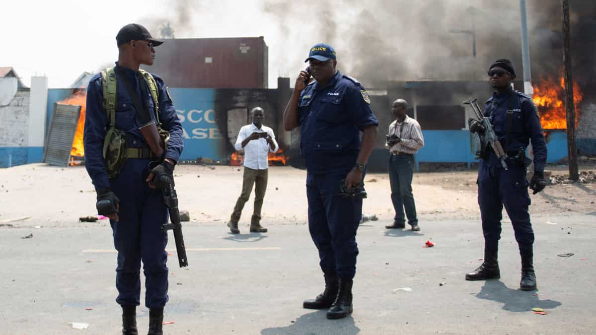 At least 5 killed, dozens wounded in east Congo anti-UN protest