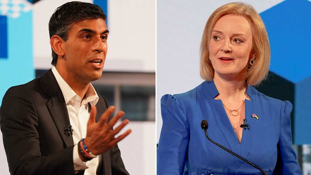 Tory Leadership Race: Liz Truss and Rishi Sunak trade blows in first TV debate