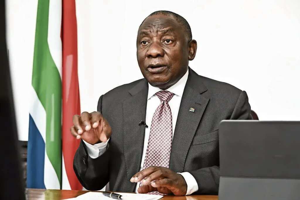 South African President Cyril Ramaphosa announces large-scale reforms to combat energy crisis