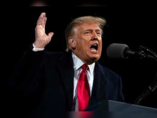'They want to damage me, so I can't work' Trump's fiery speech ahead of 2024 election polls