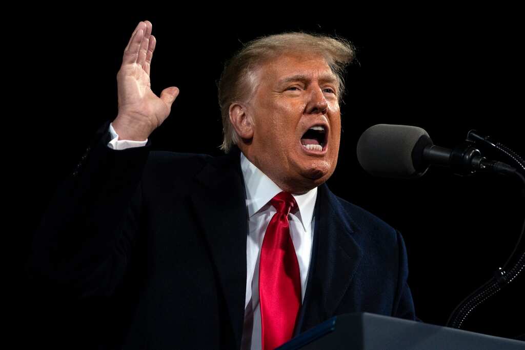 'They want to damage me, so I can't work' Trump's fiery speech ahead of 2024 election polls