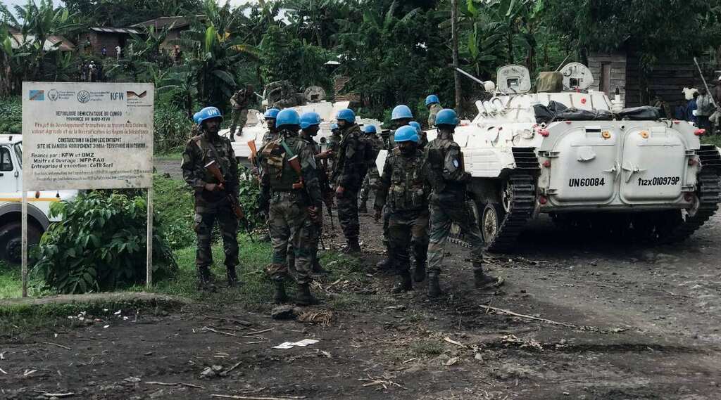 DR Congo sees violence against UN forces | At least 15 killed in Eastern DR Congo