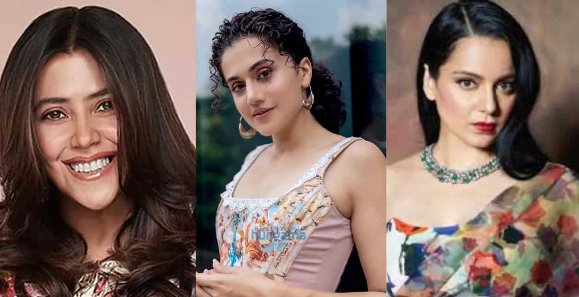 Ekta Kapoor has a clever response to Kangana Ranaut’s comment about Taapsee Pannu Ekta Kapoor has a clever response to Kangana Ranaut’s comment about Taapsee Pannu