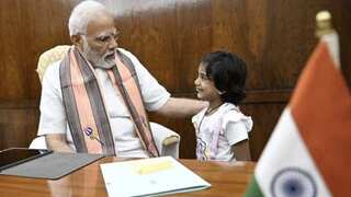 ‘You work for Lok Sabha TV’: This girl’s conversation with PM Modi is winning hearts - see pics