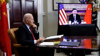 'Those who play with fire will perish by it': Xi Jinping warns Joe Biden over Taiwan