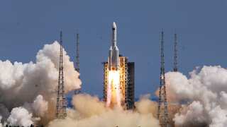 China closely monitoring uncontrolled debris from rocket. It could hit Earth within days
