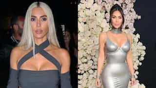 15 photos that will take you inside Kim Kardashian's glam wardrobe