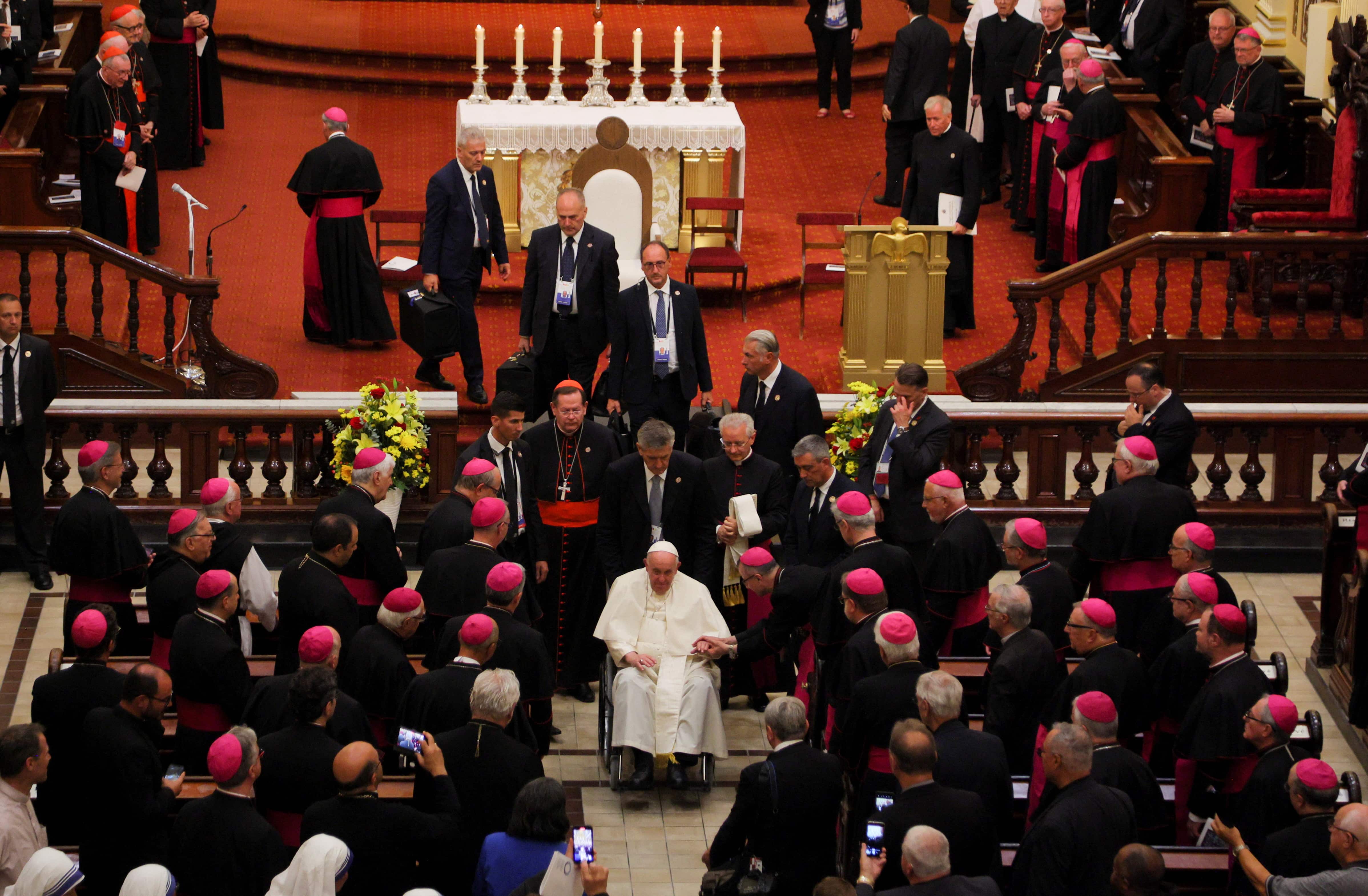 Pope seeks forgiveness for 'sexual abuse of minors and vulnerable people' at residential schools in Canada