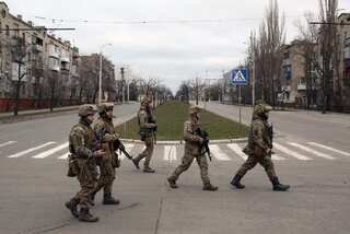 Horrific video shows Russian soldiers castrating Ukrainian prisoner of war