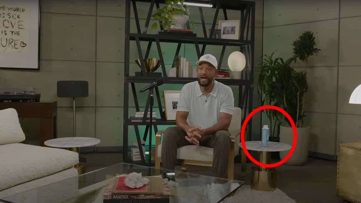 Did Will Smith use Chris Rock apology video to advertise a product?