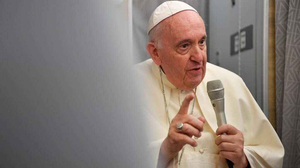 Pope Francis says he may cut down on travel