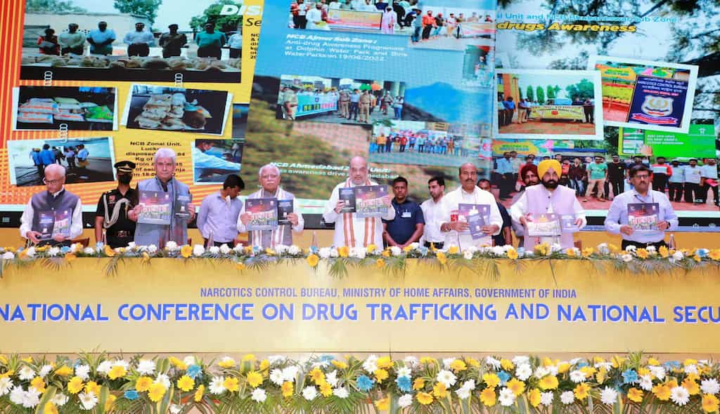 NCB destroys 30,000 kg of drugs during Amit Shah's virtual presence