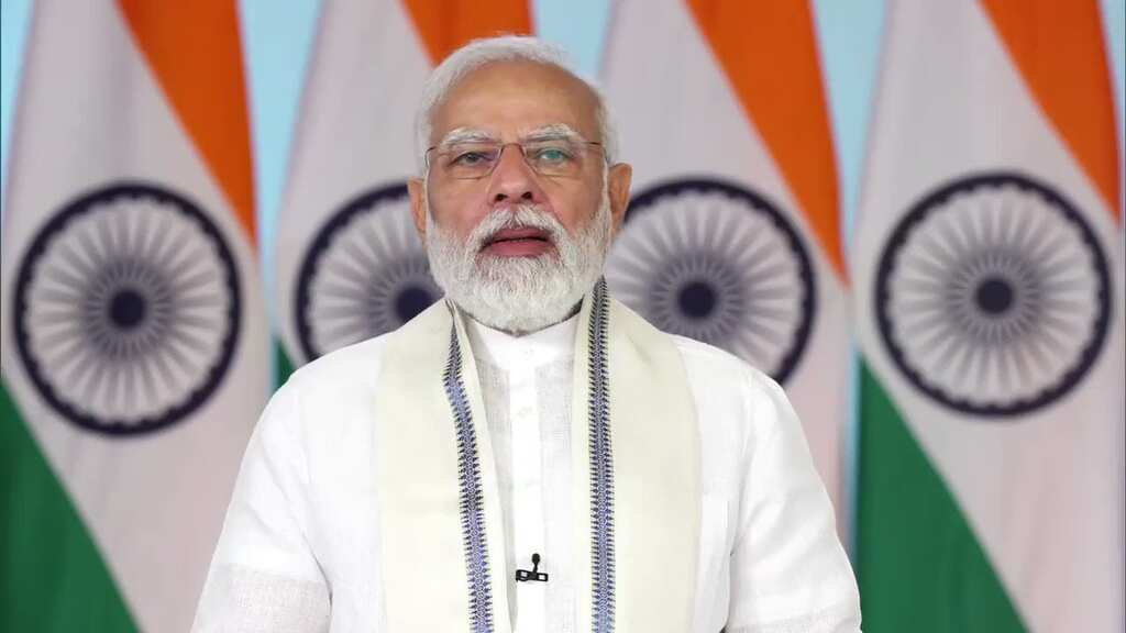 Indian PM Narendra Modi addresses 91st edition of Mann Ki Baat