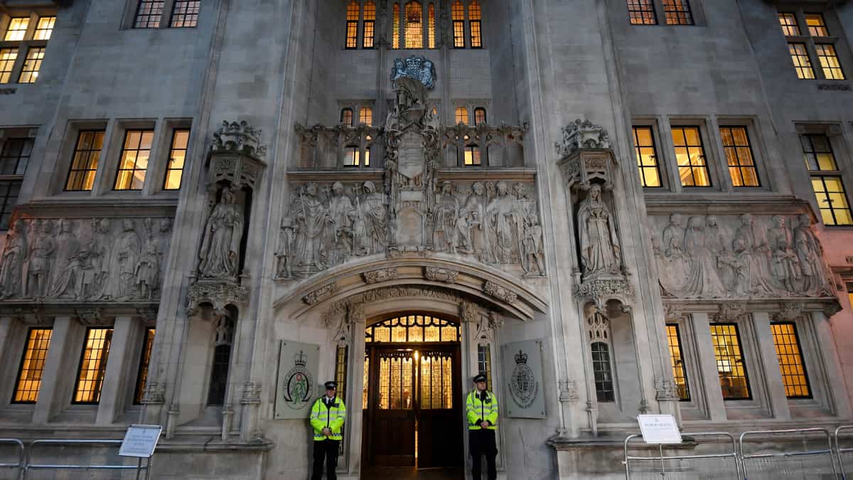 The court case in UK