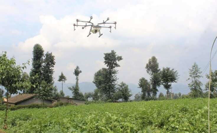 Rwanda uses drones to deliver aid to farmers as road transportation proves challenging