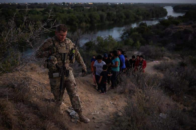 Escorted to refuge