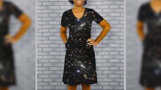 Dress with James Webb telescope’s deepest image of universe selling at shocking price