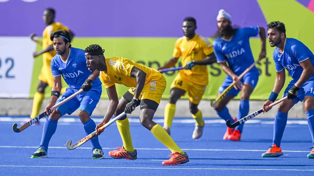 India rout lowly Ghana 11-0 in men's hockey to record their biggest win in Commonwealth Games history India rout lowly Ghana 11-0 in men's hockey to record their biggest win in Commonwealth Games history