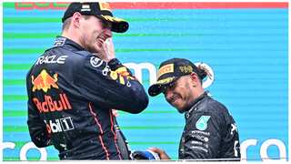 Max Verstappen lashes out at fans for burning Lewis Hamilton merchandise after winning Hungarian GP