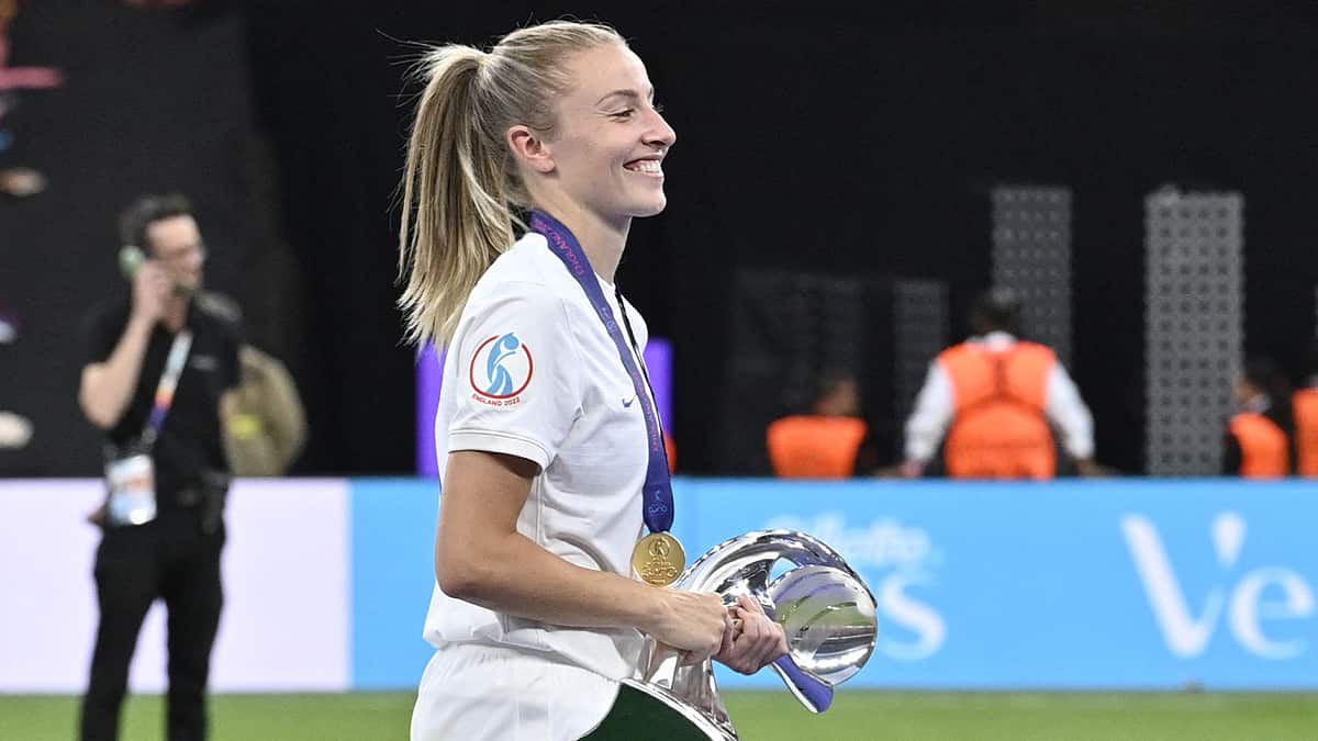 Proudest day of my life, until I have kids: England captain Leah Williamson reacts after Women's Euro triumph