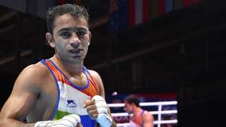 Indian boxer Amit Panghal makes winning start, cruises to quarters at Commonwealth Games 2022