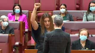 Australian indigenous senator calls British Queen a 'coloniser' while taking oath