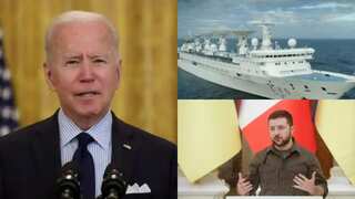Top 10 world news: Biden offers dialogue with Russia, India concerned about Chinese ship, more news