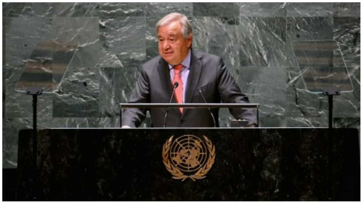 UN Secretary-General Antonio Guterres warns of 'nuclear annihilation' UN Secretary-General Antonio Guterres warns of 'nuclear annihilation'