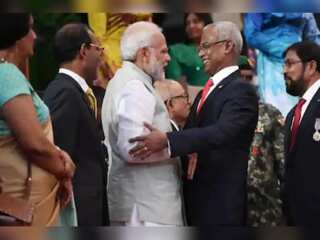 President Solih in India on a 4 - day visit signs 6 pacts with India