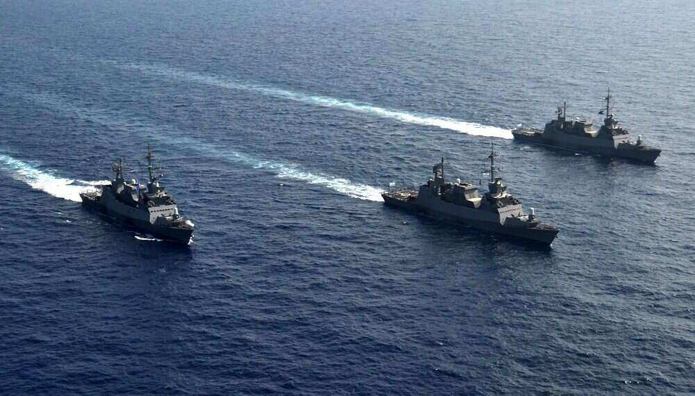 US, Israel participate in a 4-day naval exercise in Red sea