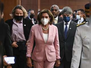 US House Speaker Nancy Pelosi in Taiwan as US-China tensions escalate