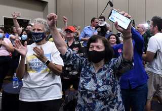 Kansas voters reject state constitution amendment aimed at weakening abortion rights