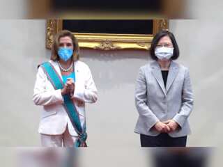 Taiwan President Tsai thanks Nancy Pelosi for 'unwavering support'