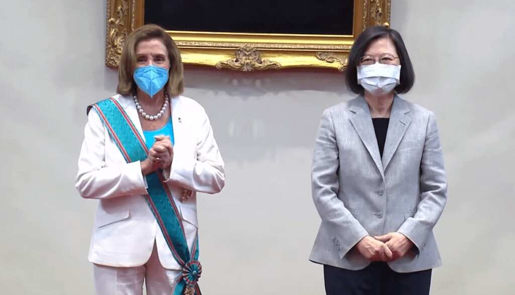 Taiwan President Tsai thanks Nancy Pelosi for 'unwavering support'