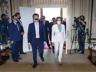Tussle over Taiwan as Nancy Pelosi concludes visit