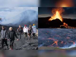 In pics | Deja vu as Iceland's capital witnesses volcanic eruption again