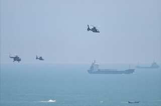 China starts its largest-ever military exercise surrounding Taiwan
