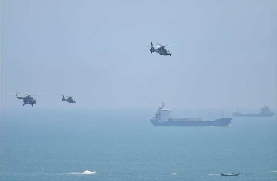 China starts its largest-ever military exercise surrounding Taiwan